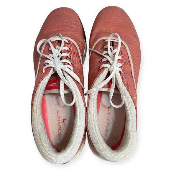 Nike Lunar Swingtip Women’s Golf Shoes Coral/White Size 7 – Canvas Athletic - Picture 3 of 5